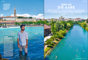 15.2 Schweizer Familie Aareschwimmen Bern Martina Kammermann
