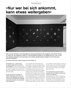 3.2 041 Kulturmagazin Otto Heigold Martina Kammermann