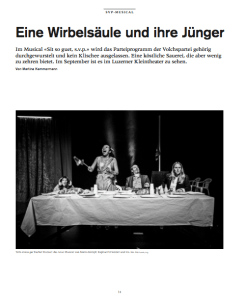 36.2 041 Kulturmagazin SVP Musical Matto Kämpf Martina Kammermann 09_18